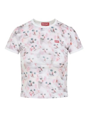 DIESEL: T-shirts - T-Shirt - Weiß