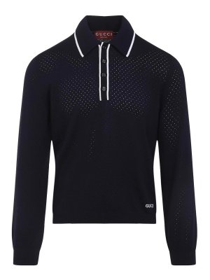 GUCCI: polo shirts - Long Sleeves Polo