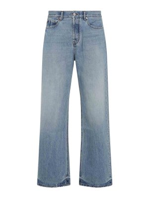 JACQUEMUS: bootcut jeans - Le De-Nimes Droit Jeans