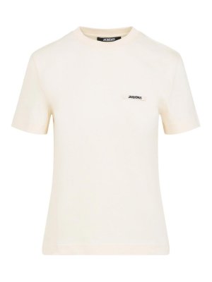 JACQUEMUS: T-shirts - T-Shirt - Beige