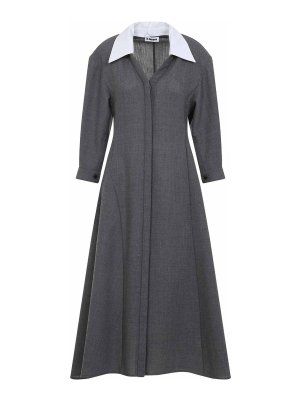 JIL SANDER: maxi dresses - 230 Mf Midi Dress