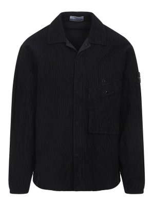 STONE ISLAND: Hemden - Hemd - Schwarz