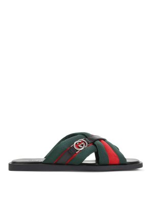 GUCCI: sandals - Maverik Polyamide Sandals