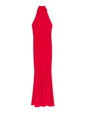 Norma Kamali: abiti lunghi - Abito  Rosso