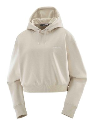 SALOMON: Sweatshirts & Pulls - Short - Gris