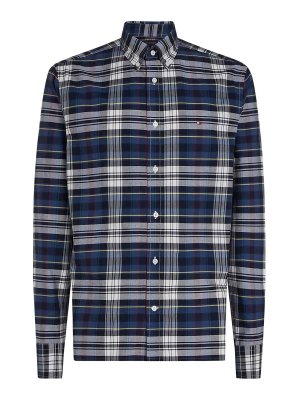 TOMMY HILFIGER: shirts - Oxford Heritage Plaid Shirt