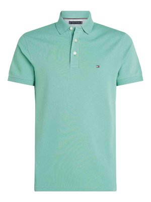 TOMMY HILFIGER: Poloshirts - Poloshirt - Grün