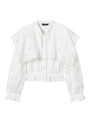 TWINSET: Hemden - Hemd - Creme