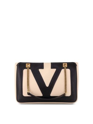 VALENTINO GARAVANI: cross body bags - Shoulder bag Viva superstar in leather