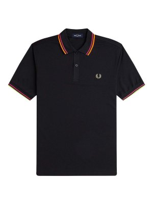 FRED PERRY: Poloshirts - Poloshirt - Schwarz