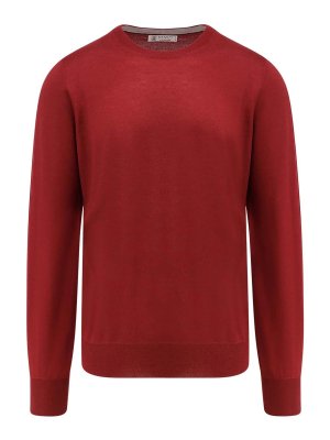 BRUNELLO CUCINELLI: Col bateau - Pull Col Bateau - Rouge