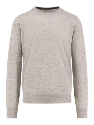 BRUNELLO CUCINELLI: boat necks - Cashmere and silk shirt