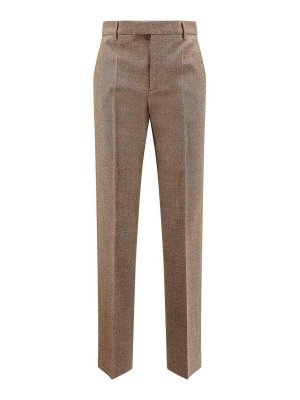 MM6 MAISON MARGIELA: casual trousers - Virgin wool pants