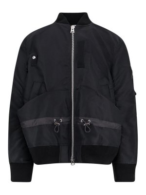 Sacai: bombers - Bomber In Nylon