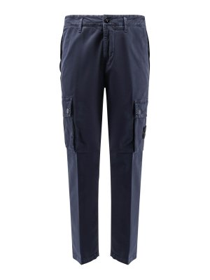 STONE ISLAND: pantaloni casual - Pantaloni In Cotone Organico