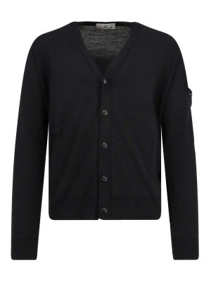 STONE ISLAND: cardigans - Cardigan In Lana Vergine
