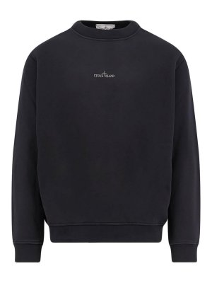 STONE ISLAND: Sweatshirts & Sweaters - Cotton sweatshirt with logo