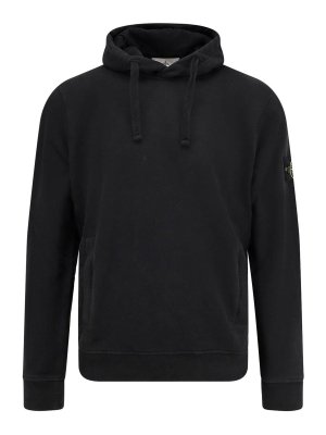 STONE ISLAND: スウェット＆セーター - スウェットシャツ/セーター - 黒