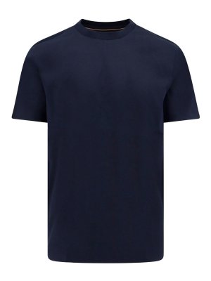 Hugo Boss: t-shirts - T-Shirt In Cotone