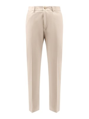 Hugo Boss: pantaloni casual - Pantaloni In Cotone E Seta