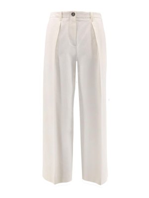 BRUNELLO CUCINELLI: Casual Hosen - Casual Hose - Weiß