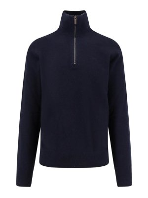 BURBERRY: Col bateau - Pull Col Bateau - Bleu