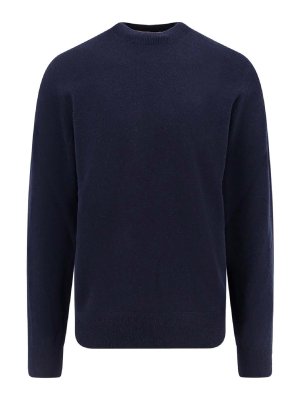 BURBERRY: Col bateau - Pull Col Bateau - Bleu