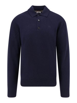 BURBERRY: Col bateau - Pull Col Bateau - Bleu