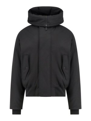 DSQUARED2: bombers - Giubbino Techno Down Bomber In Nylon