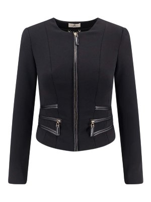 ELISABETTA FRANCHI: blazers - Blazer with pockets and zip