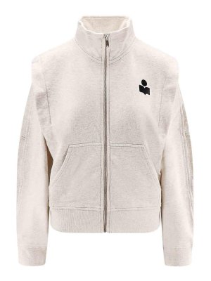Isabel Marant Etoile: Sweatshirts & Sweaters - Biological cotton blend sweatshirt