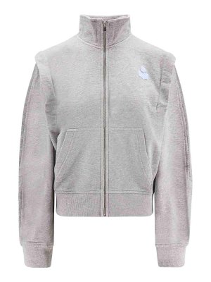 Isabel Marant Etoile: Felpe e maglie - Felpa In Misto Cotone Biologico