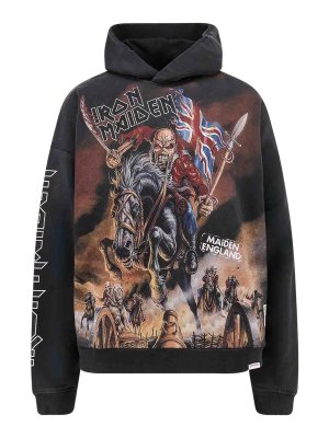 REPRESENT: Sweatshirts & Sweaters - Felpa Iron Maiden X Steed In Cotone
