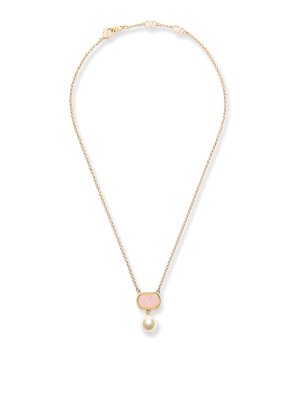 VALENTINO GARAVANI: ネックレス - ネックレス/チョーカー - ライトグレー