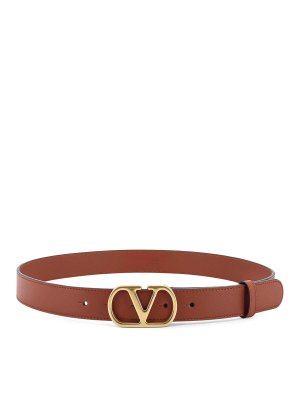 VALENTINO GARAVANI: belts - Cintura Vlogo In Pelle