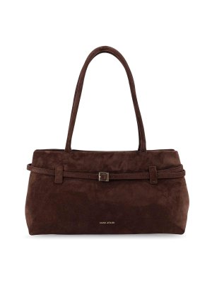 MANU ATELIER: cross body bags - Shoulder bag Le Cambon East West in suede