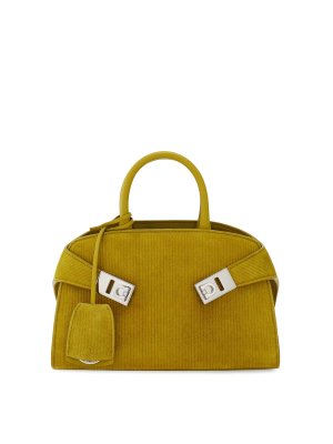 FERRAGAMO: Sacs bandoulière - Sac Bandoulière - Marron