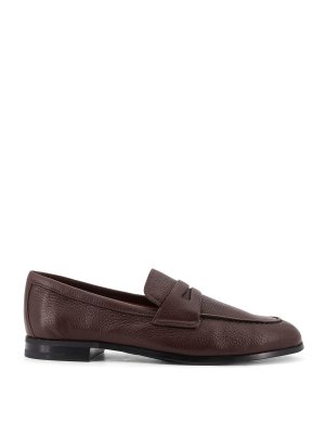 CHURCH'S: Loafers & Slippers - Milton moccasins in leather