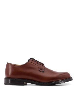 CHURCH'S: classic shoes - Shannon string shoe in leather