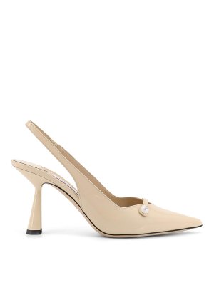 JIMMY CHOO: court shoes - AMITA 85 Deccollet in paint