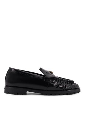 Pinko: Loafers & Slippers - Nora 01 moccasins in leather