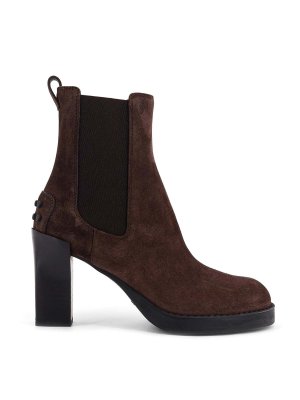 TOD'S: Stiefeletten - Stiefeletten - Braun
