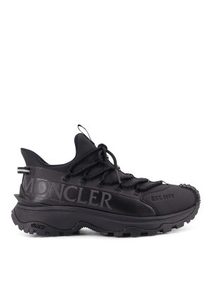 MONCLER: Chaussures de sport - Baskets - Noir