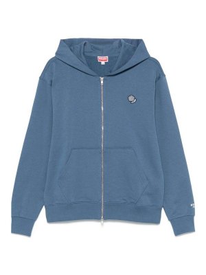 KENZO: Sweatshirts & Sweaters - Pop Crest Cotton Hoodie