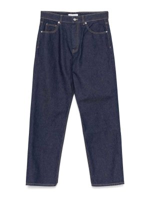 MAISON KITSUNÉ: Jeans évasés - Jean Bootcut - Bleu