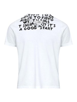 MM6 MAISON MARGIELA: t-shirts - Printed Cotton T-Shirt