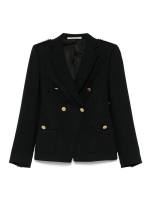 TAGLIATORE: casual jackets - Wool Double-Breasted Jacket