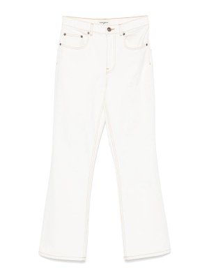 TORY BURCH: bootcut jeans - Flared Leg Denim Jeans