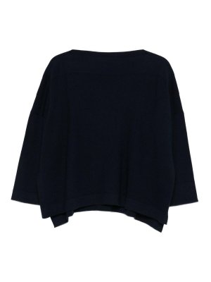 DANIELA GREGIS: crew necks - Wool Boat-Neck Sweater