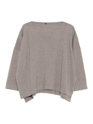 DANIELA GREGIS: crew necks - Wool Boat-Neck Sweater